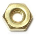 Midwest Fastener Machine Screw Nut, #8-32, Brass, 70 PK 68327